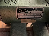 1980 hovy’s st-101 grote werktafel met elektrisch snijmes op geleider - afbeelding 2 van  10