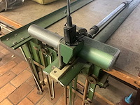 1980 hovy’s st-101 grote werktafel met elektrisch snijmes op geleider - afbeelding 5 van  10