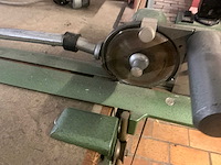 1980 hovy’s st-101 grote werktafel met elektrisch snijmes op geleider - afbeelding 6 van  10