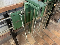 1980 hovy’s st-101 grote werktafel met elektrisch snijmes op geleider - afbeelding 7 van  10