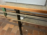 1980 hovy’s st-101 grote werktafel met elektrisch snijmes op geleider - afbeelding 8 van  10