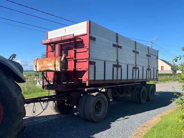 1980 nopa nts 160/6.5 pyt transporttrailer - afbeelding 1 van  45