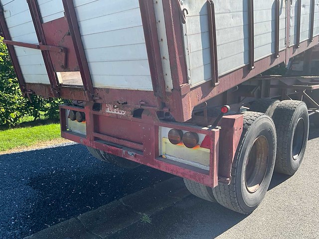 1980 nopa nts 160/6.5 pyt transporttrailer - afbeelding 13 van  45