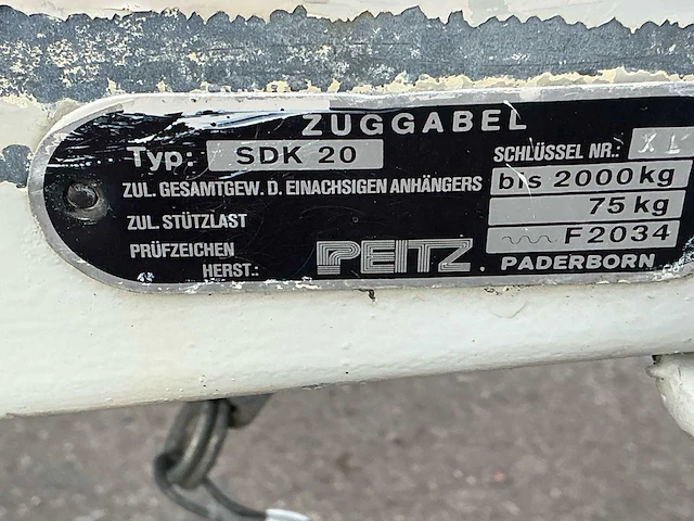 1980 noyens a2 1400 aanhangwagen - afbeelding 23 van  24