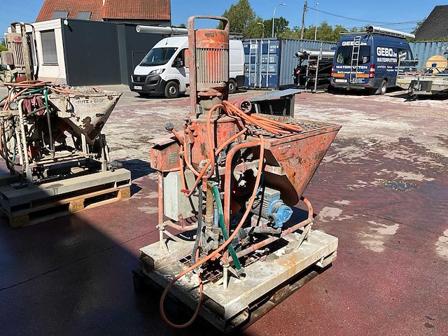 1980 pft g4 pleisterspuitmachine - afbeelding 6 van  12