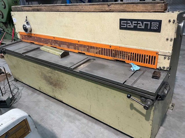 1980 safan vs255-4 guillotineschaar - afbeelding 2 van  7