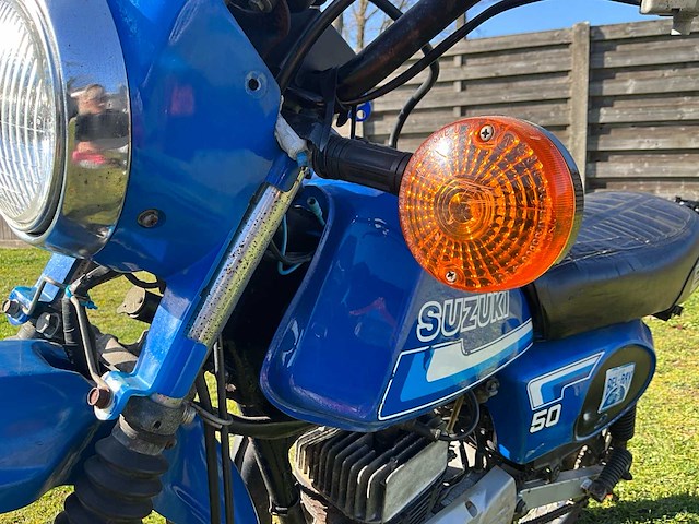 1980 suzuki er50 motorfiets - afbeelding 2 van  21