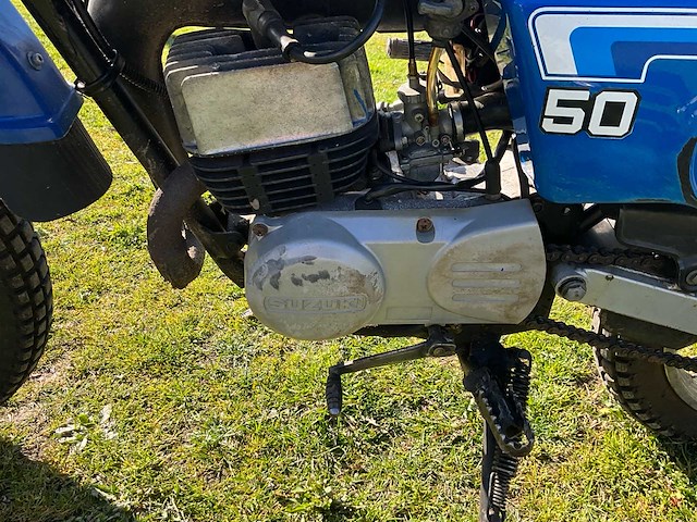1980 suzuki er50 motorfiets - afbeelding 3 van  21