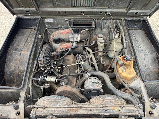 1980 volkswagen iltis - origineel militair 4x4 voertuig – benzine – project/collectorsitem – zonder papieren - afbeelding 4 van  14