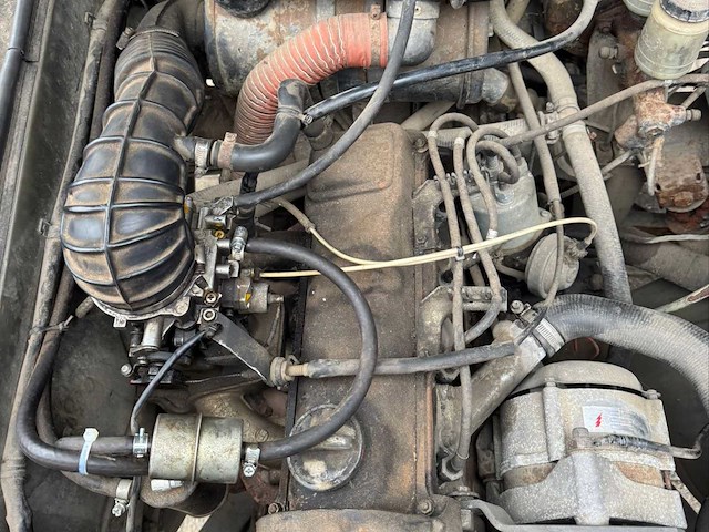 1980 volkswagen iltis - origineel militair 4x4 voertuig – benzine – project/collectorsitem – zonder papieren - afbeelding 5 van  14