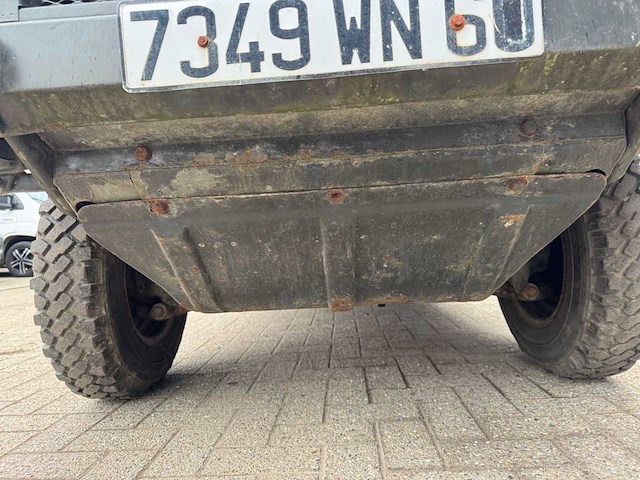 1980 volkswagen iltis - origineel militair 4x4 voertuig – benzine – project/collectorsitem – zonder papieren - afbeelding 6 van  14