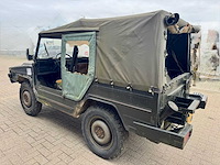 1980 volkswagen iltis - origineel militair 4x4 voertuig – benzine – project/collectorsitem – zonder papieren - afbeelding 7 van  14