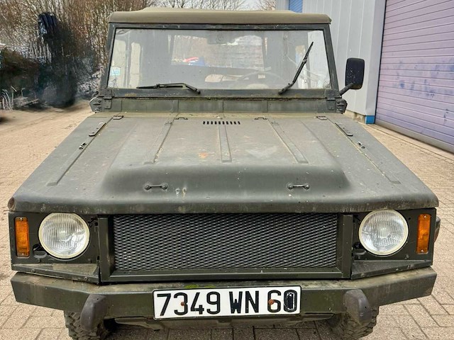 1980 volkswagen iltis - origineel militair 4x4 voertuig – benzine – project/collectorsitem – zonder papieren - afbeelding 9 van  14