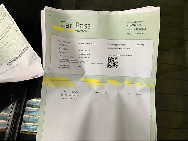 1981 chevrolet c3 - afbeelding 29 van  35