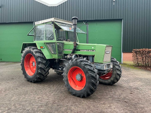 1981 fendt favorit 614 ls vierwielaangedreven landbouwtractor - afbeelding 4 van  38