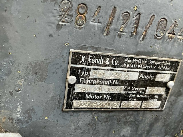 1981 fendt favorit 614 ls vierwielaangedreven landbouwtractor - afbeelding 38 van  38