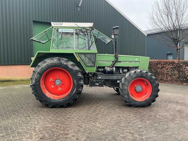 1981 fendt favorit 614 ls vierwielaangedreven landbouwtractor - afbeelding 5 van  38