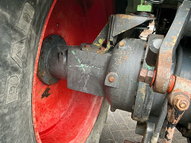 1981 fendt favorit 614 ls vierwielaangedreven landbouwtractor - afbeelding 25 van  51