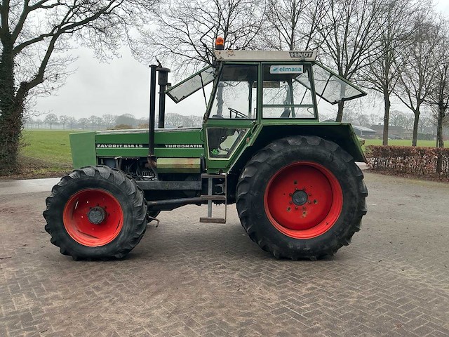 1981 fendt favorit 614 ls vierwielaangedreven landbouwtractor - afbeelding 51 van  51