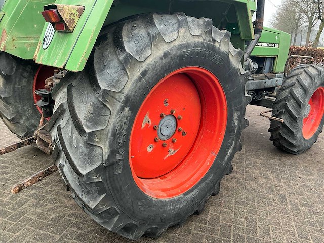 1981 fendt favorit 614 ls vierwielaangedreven landbouwtractor - afbeelding 4 van  45