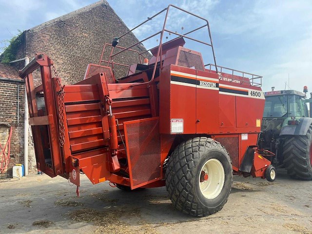 1981 hesston 4800 120/130 balenpers - afbeelding 3 van  5