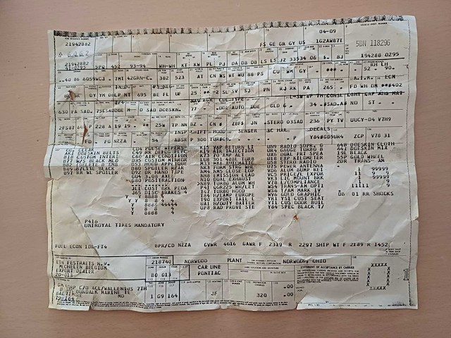 1981 pontiac transam turbo - afbeelding 41 van  49