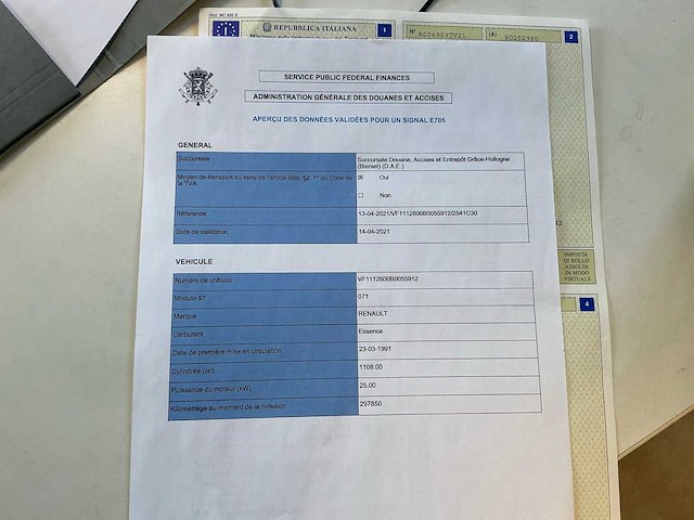 1981 renault 4l gtl oldtimer - afbeelding 10 van  18