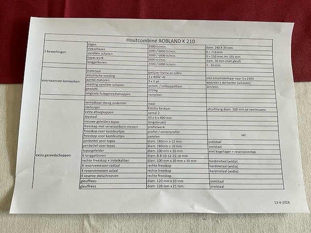 1981 robland k210 - afbeelding 17 van  25