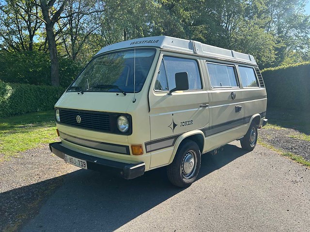 1981 volkswagen t3 westfalia luchtgekoelde camper - afbeelding 1 van  47