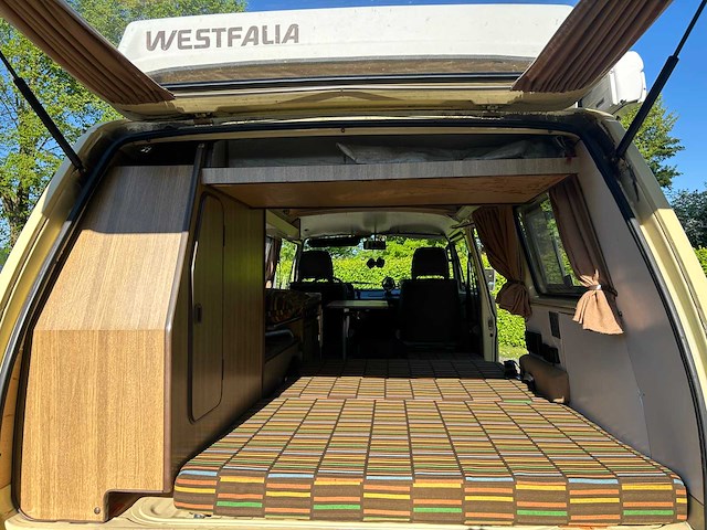 1981 volkswagen t3 westfalia luchtgekoelde camper - afbeelding 27 van  47