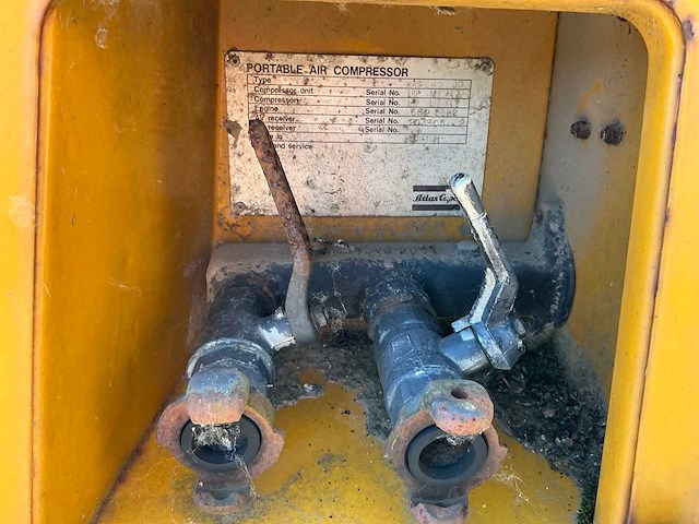 1982 atlas copco xas40 hogedrukcompressor - afbeelding 4 van  5