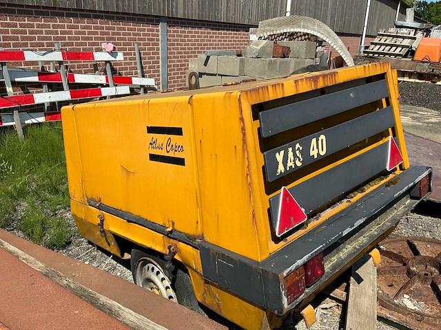 1982 atlas copco xas40 hogedrukcompressor - afbeelding 2 van  9