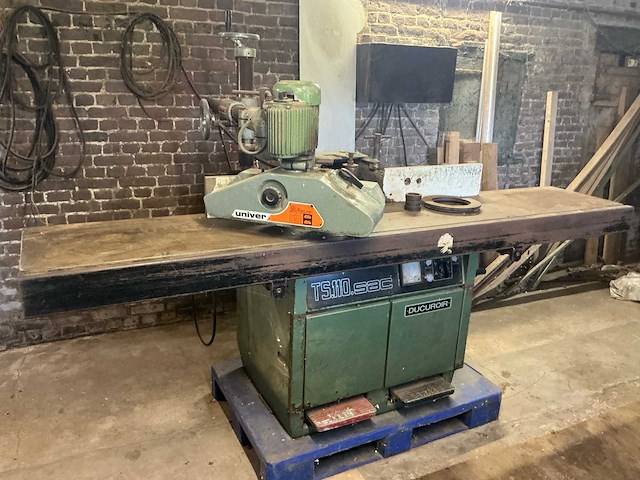 1982 ducuroir ts.110.sac toupiemachine met toebehoren - afbeelding 1 van  21