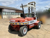 1982 linde h70d industriële vorkheftruck - 7 ton - diesel - functioneel - afbeelding 19 van  23