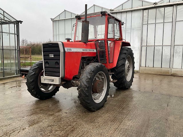 1982 massey ferguson 298 vierwielaangedreven landbouwtractor - afbeelding 1 van  43