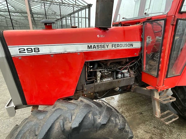 1982 massey ferguson 298 vierwielaangedreven landbouwtractor - afbeelding 20 van  43