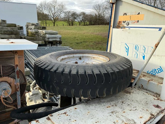 1982 michael zeck spw6 kabellier op aanhangwagen - afbeelding 3 van  31