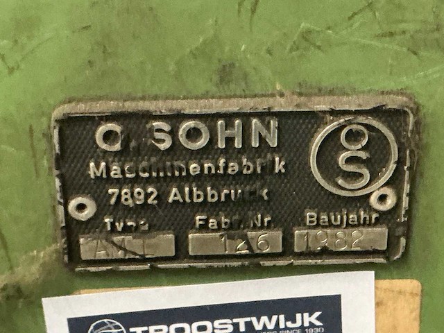 1982 o.sohn plaatwals - afbeelding 3 van  4