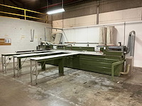 1982 steton s 110 b platen opdeelzaagmachine - afbeelding 1 van  23