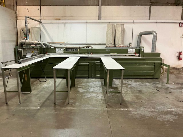 1982 steton s 110 b platen opdeelzaagmachine - afbeelding 12 van  23