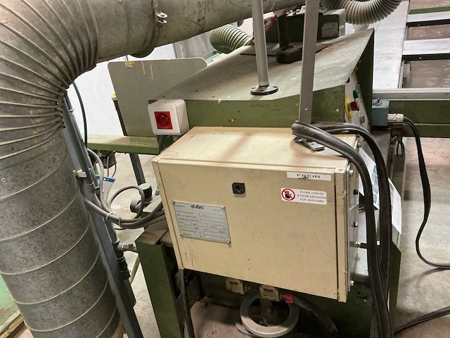 1982 steton s 110 b platen opdeelzaagmachine - afbeelding 20 van  23
