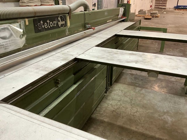 1982 steton s 110 b platen opdeelzaagmachine - afbeelding 3 van  23