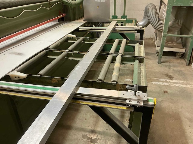 1982 steton s 110 b platen opdeelzaagmachine - afbeelding 6 van  23