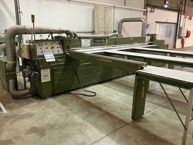 1982 steton s 110 b platen opdeelzaagmachine - afbeelding 17 van  23