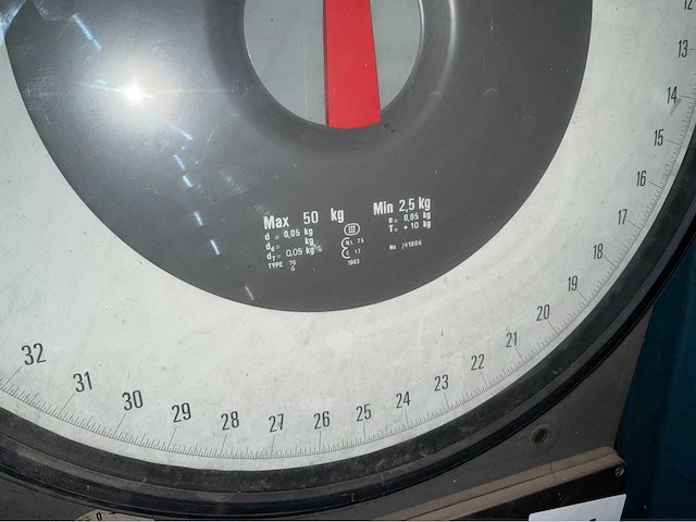 1983 berkel 75g klokweegschaal - afbeelding 4 van  9
