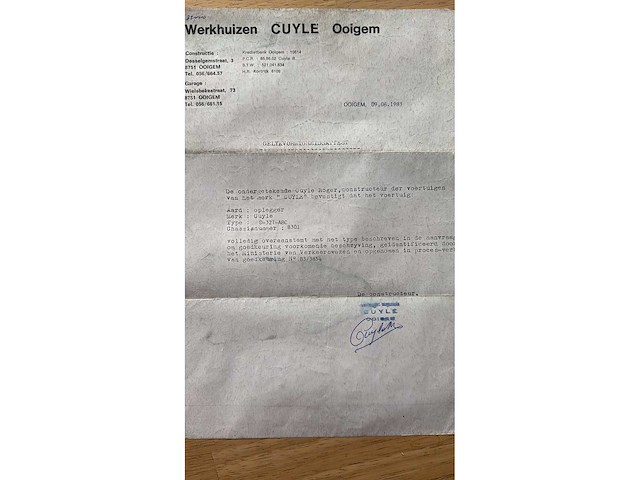 1983 cuyle d32t abc - dieplader - afbeelding 5 van  14