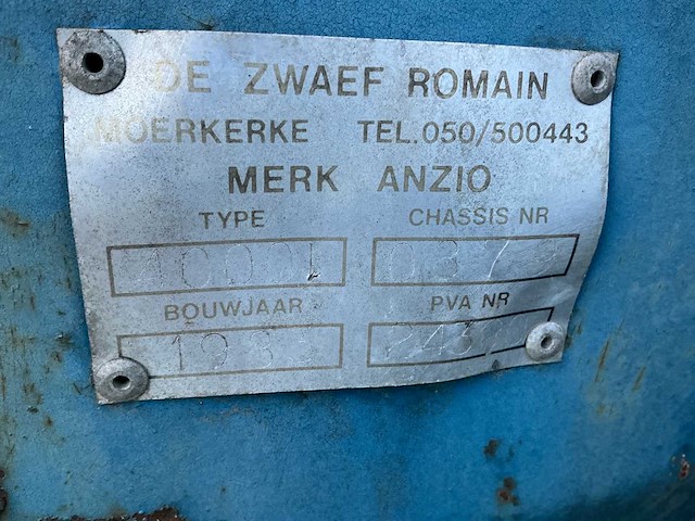 1983 de zwaef 4000l mesttank - afbeelding 9 van  17