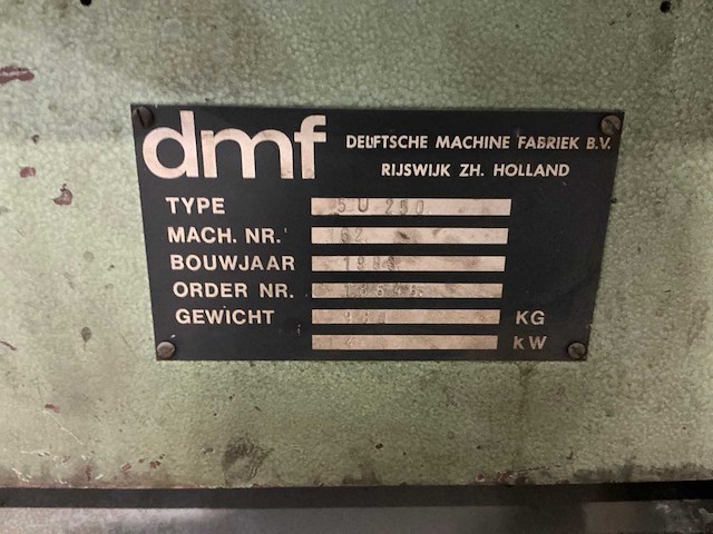 1983 dmf 50250 pons- en knipmachine, uithoeker - afbeelding 9 van  10