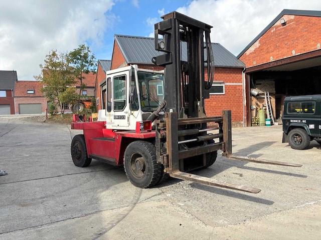 1983 kalmar lmv 10-600 xl *10 ton* vorkheftruck - afbeelding 1 van  9
