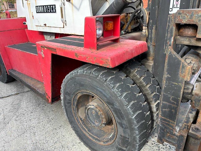 1983 kalmar lmv 10-600 xl *10 ton* vorkheftruck - afbeelding 6 van  9